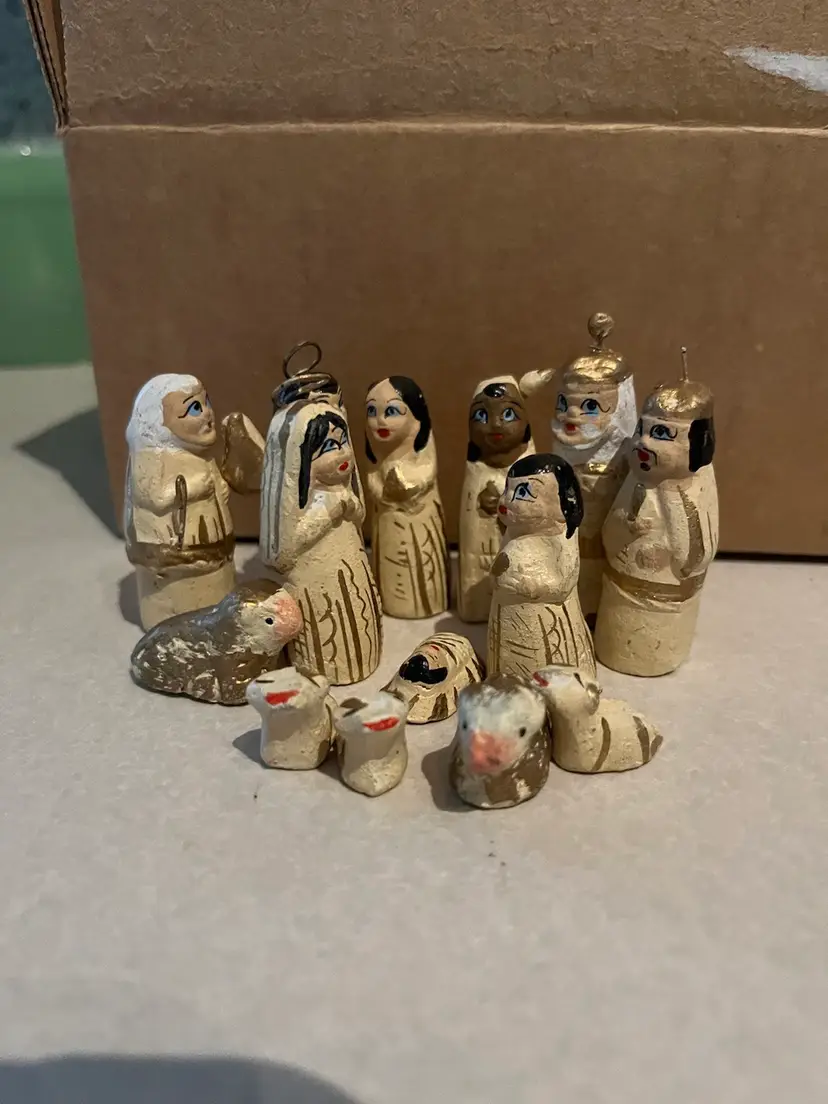 Miniature Nativity Collection - Pottery
