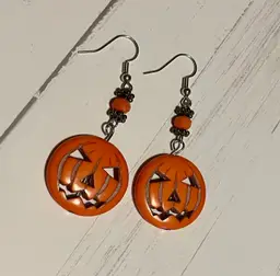 Pumpkin Earrings