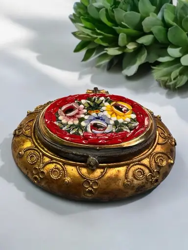 Micro Mosaic Trinket Box + Pre Bidding Open