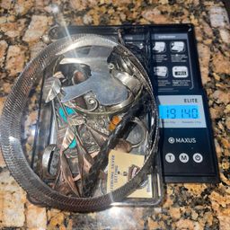 Sterling Silver Vintage Jewelry Lot 191+ Grams Necklace Bolo Tie Ring