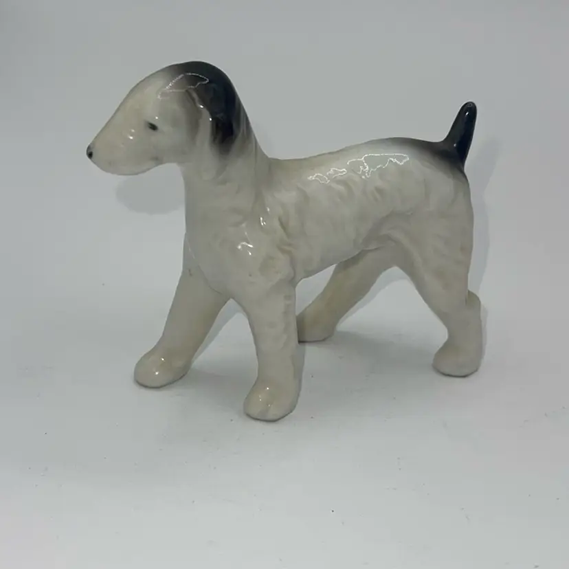 13-bone China Made In Japan Afghan Dog 3 1/2” X 3 1/4”