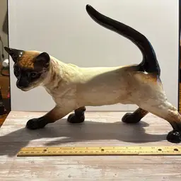 Goebel VTG Large Siamese Cat Figure Prefect Condition