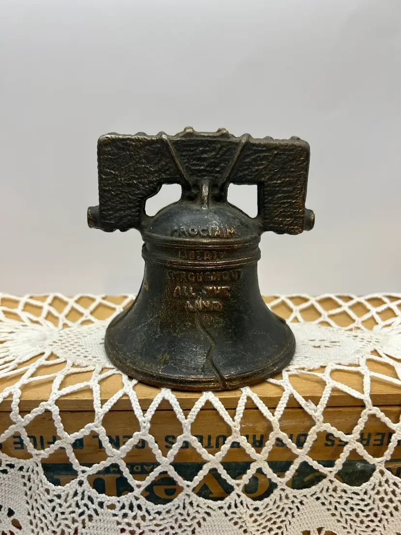 Cast Iron Liberty Bell