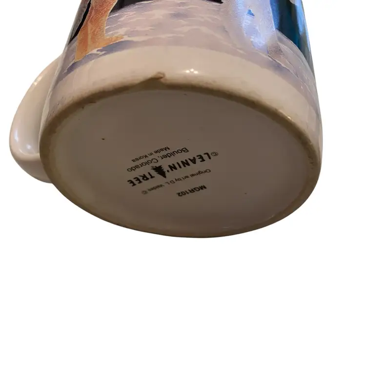 "Spirit of the Wolf", Coffee, Tea Mug, 10 oz. Leanin' Tree