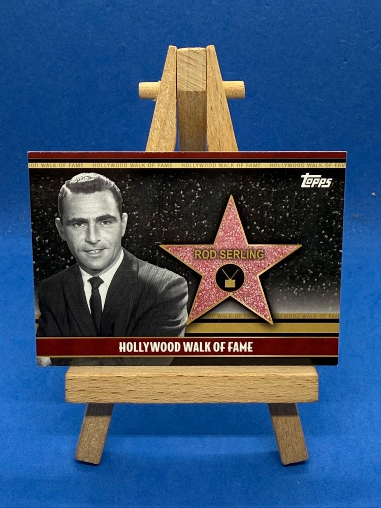 2011 Topps American Pie Rod Serling Hollywood Walk Of Fame HWF-29