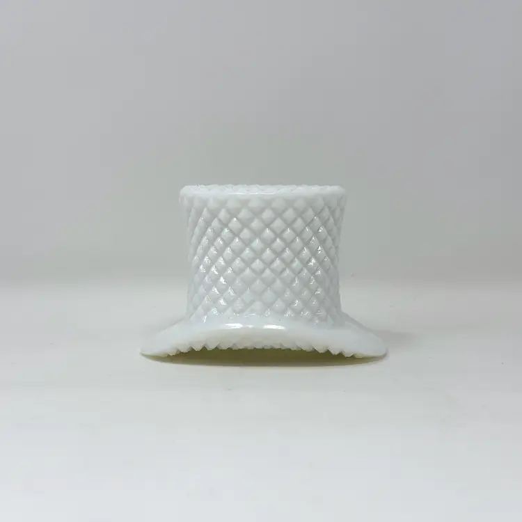Milk Glass Hat Vase – Westmoreland Hobnail White (0324-25)