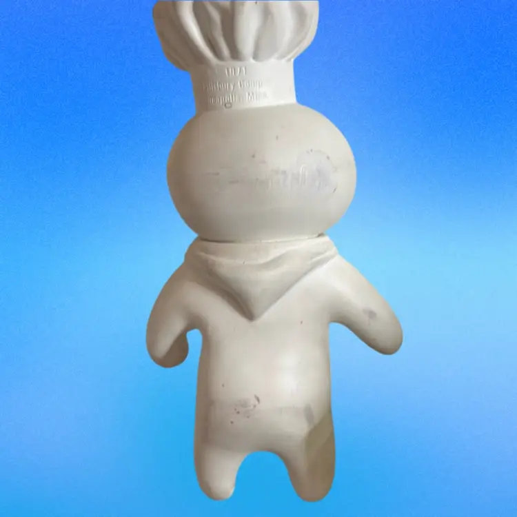 1971 Pillsberry Doughboy Rubber Figure Cost 7 Inches Tall