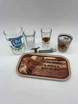 Man Cave Bar Decor Mixed Lot X 7