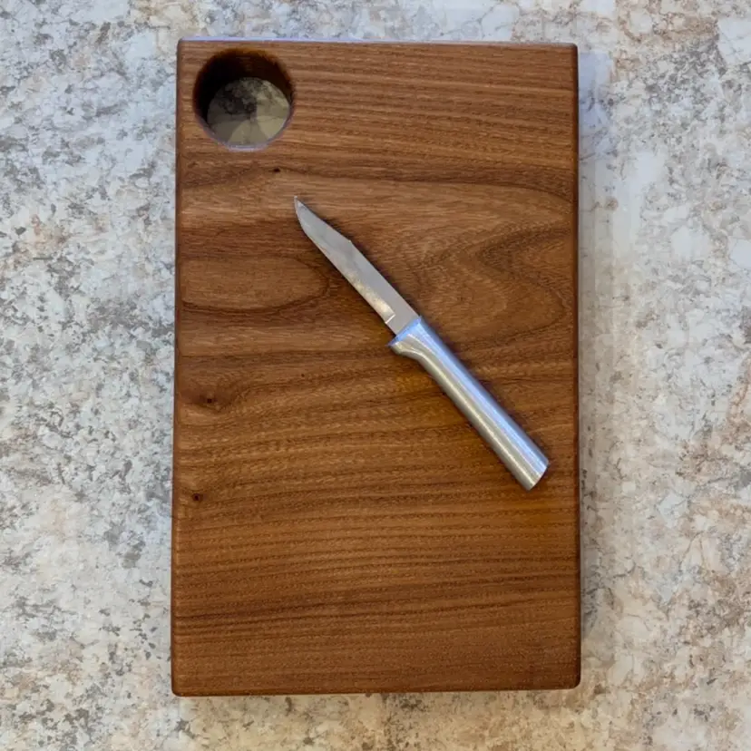 Simple Elm Cutting Board