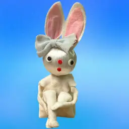 Satin Head Bunny Knee Hugger