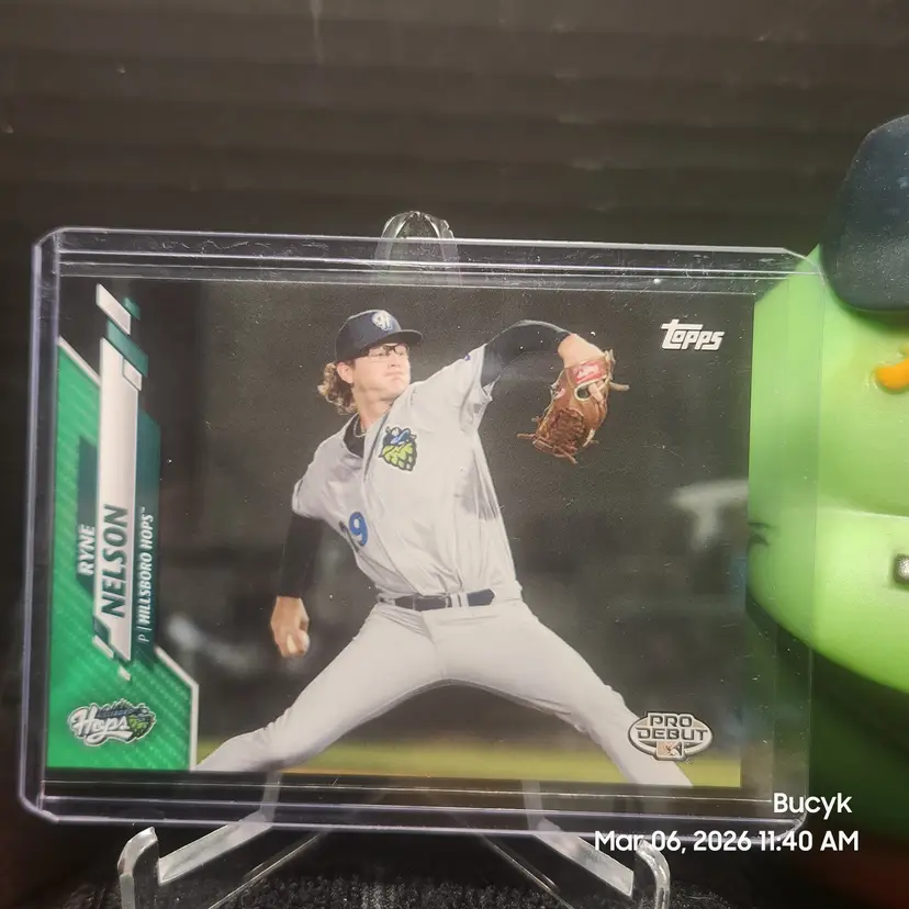 2020 Topps Pro Debut Green - Ryne Nelson Arizona Diamondbacks 18/99