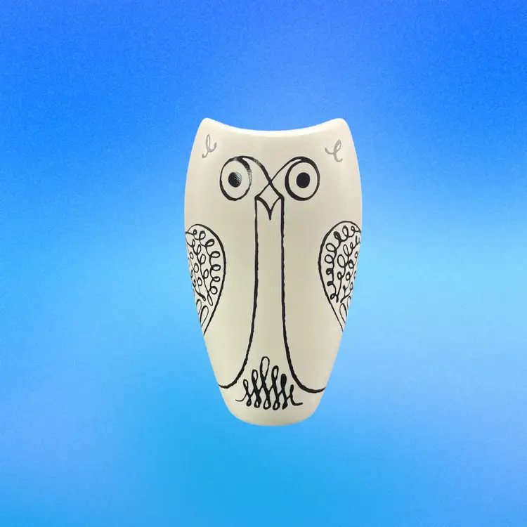 Kate Spade for Lenox Woodland Park Owl Salt Pepper Shakers Set of 2 White Black