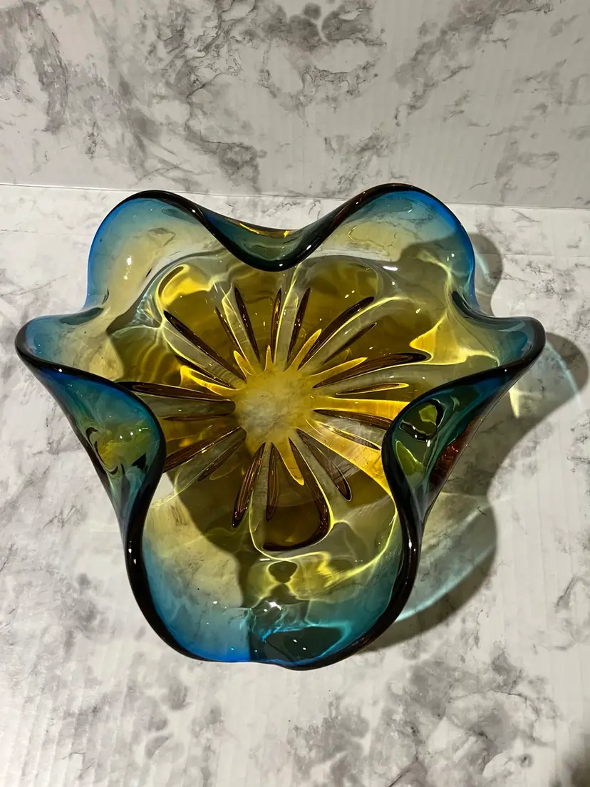 147 - Vintage MCM Glass Dish