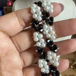 Black And White Bracelet