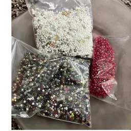 Seed Beads From Vintage Necklaces