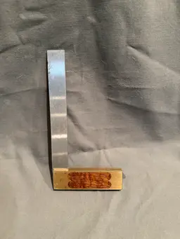 Vesper 7” Infill Try Square and Infill Sliding Bevel Gauge