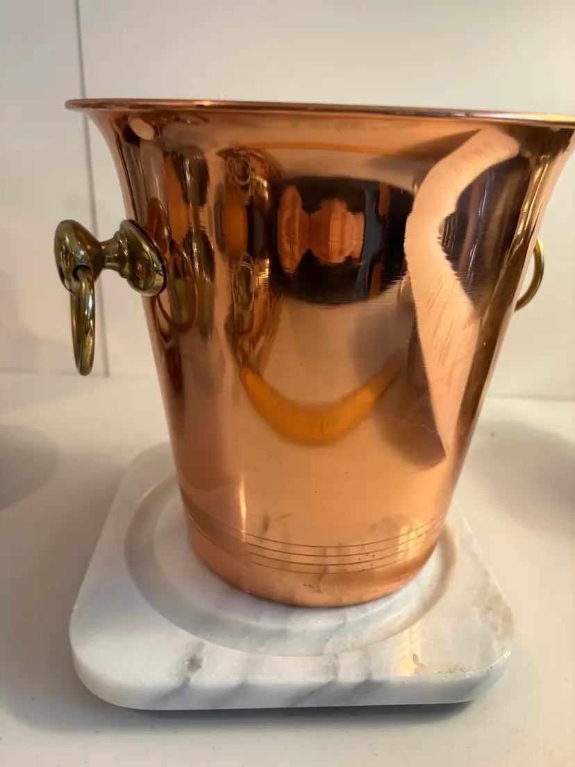 Very Solid Portuguese Copper Wine Chiller