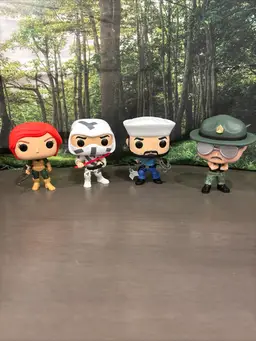 G.I. Joe Pop Figures.