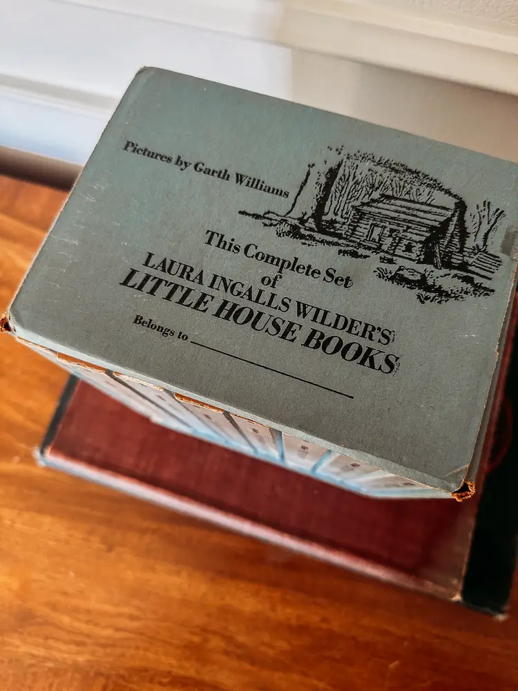 Vintage 1971 Little House on the Prairie Box Set - Laura Ingalls Wilder