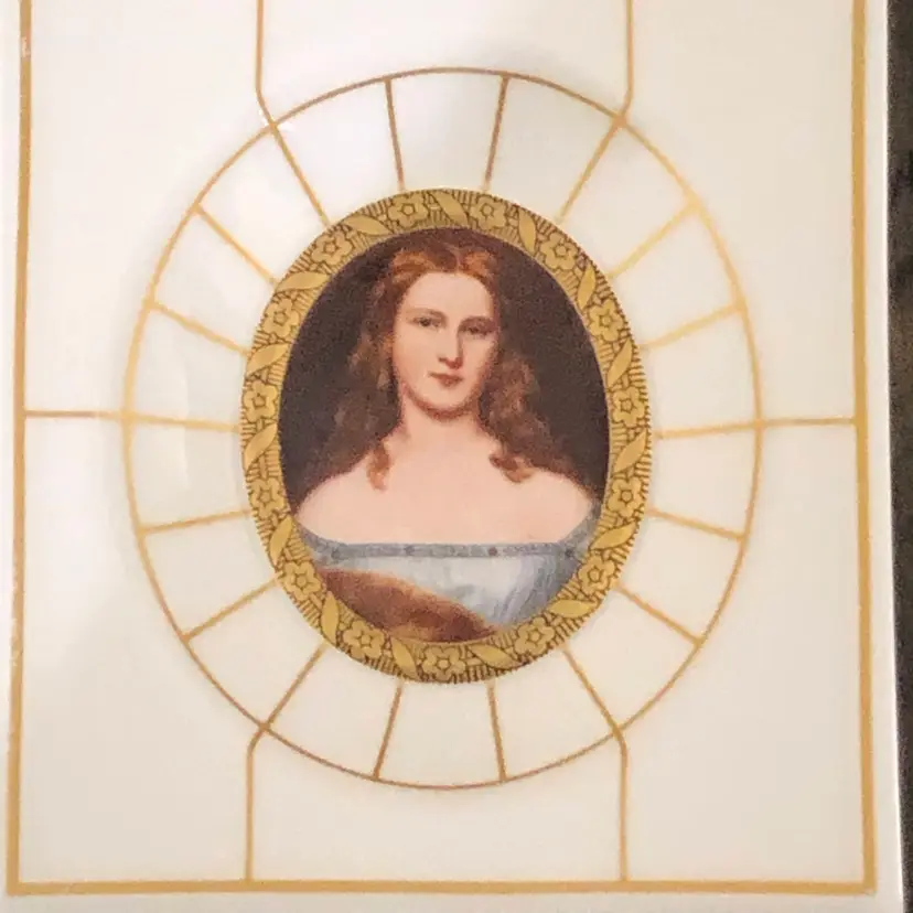 Villeroy & Boch Wilhelmine Sulza Porcelain Portrait – 1984 Limited Edition