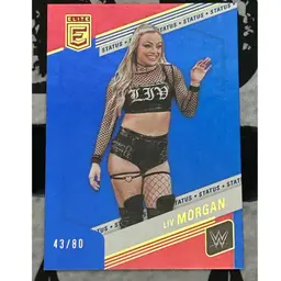 2023 Elite Liv Morgan Status Blue 43/80