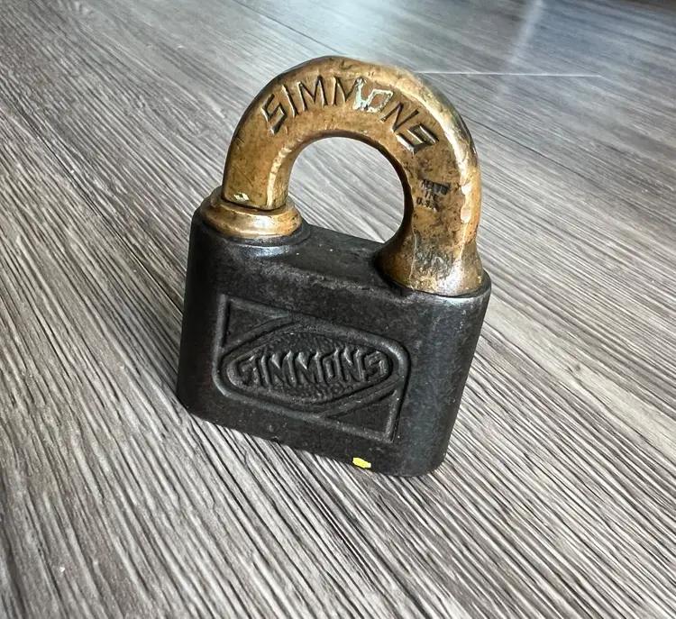 Simmons Antique Lock