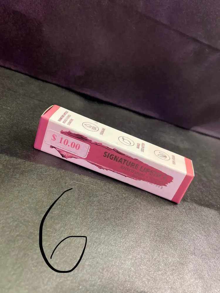 D Swatch 3 (#6) Lip Balm Lipstick Moira