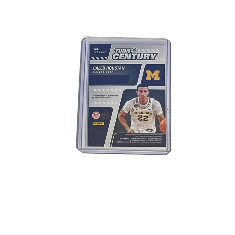 2023-24 Elite Draft Picks Caleb Houston Turn Of The Century Autograph