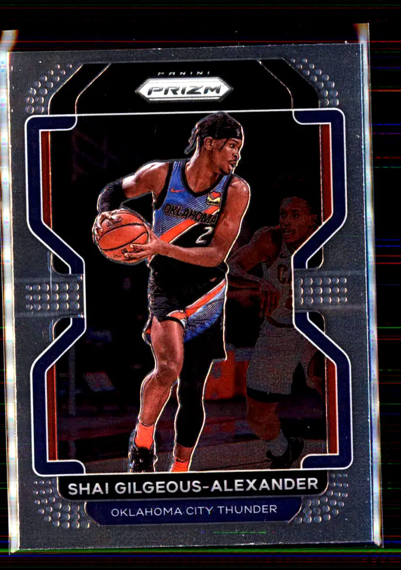 Shai Gilgeous-Alexander 2021-22 Panini Prizm #238 - Oklahoma City Thunder - (136-151)