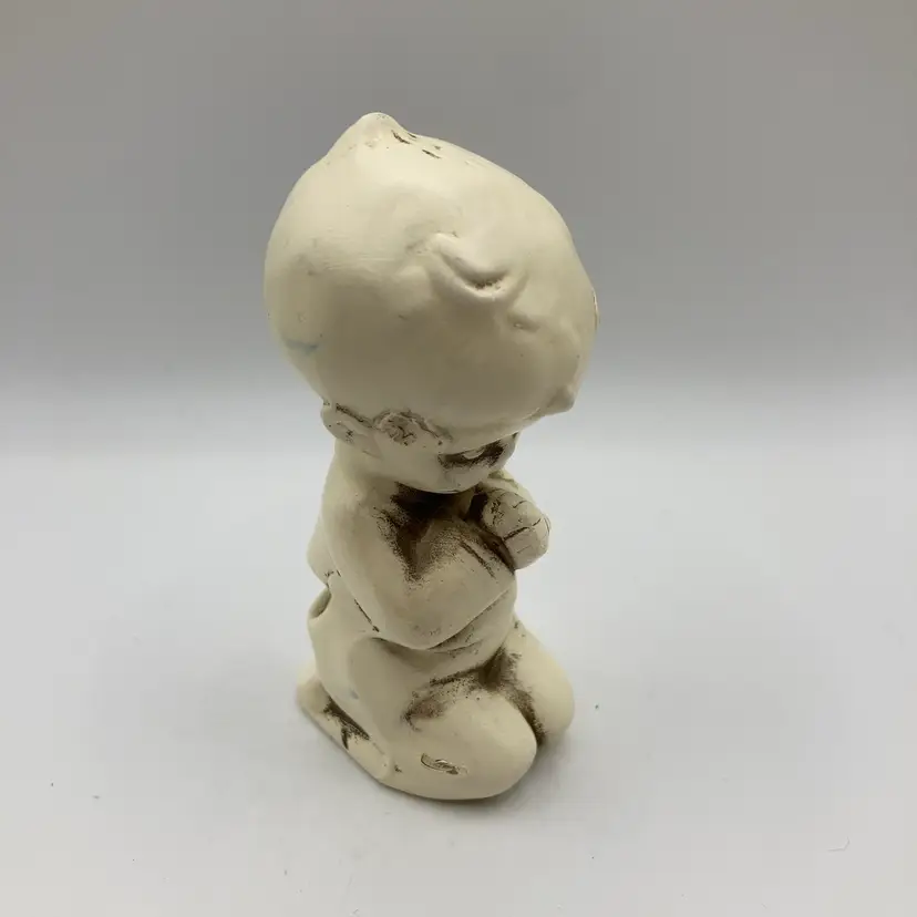 Praying Boy Figurine! 3 1/2” Tall!