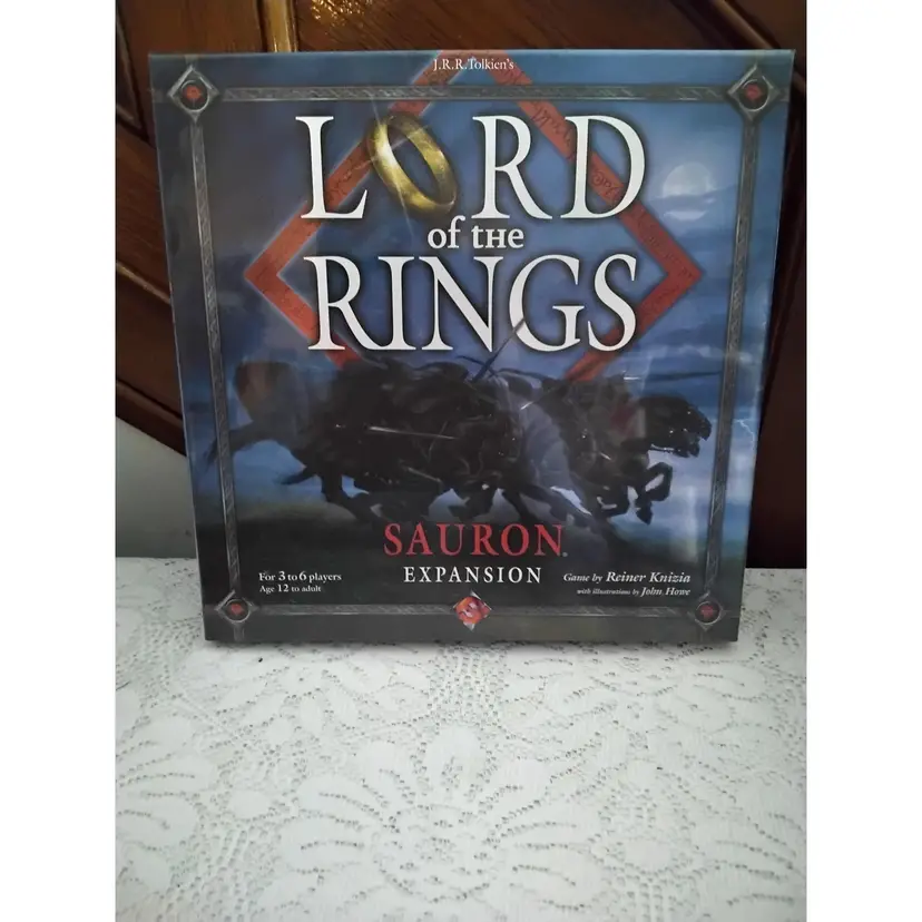 Lord of the Rings Sauron Expansion J.R.R. Tolkien's Game 2002