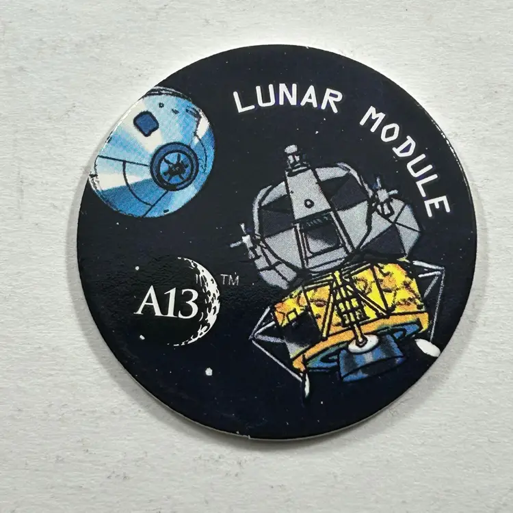 POGs Apollo 13 POG #16 Lunar Module A13 NASA Hardee's Food Service 1995 -  151