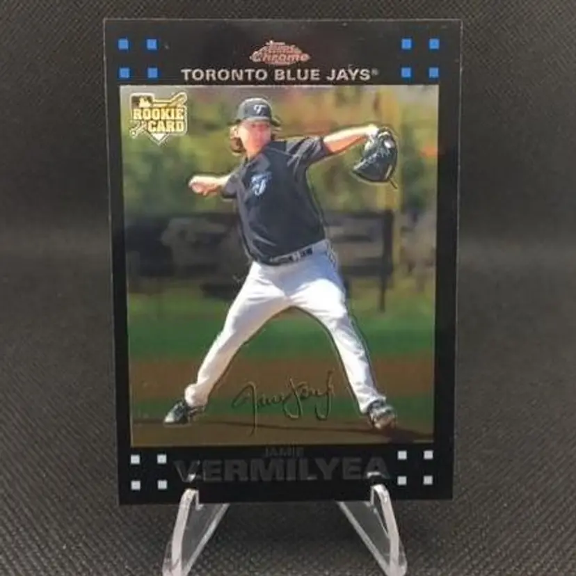 Jamie Vermilyea 2007 Topps Chrome #279 Rookie (RC) - Toronto Blue Jays
