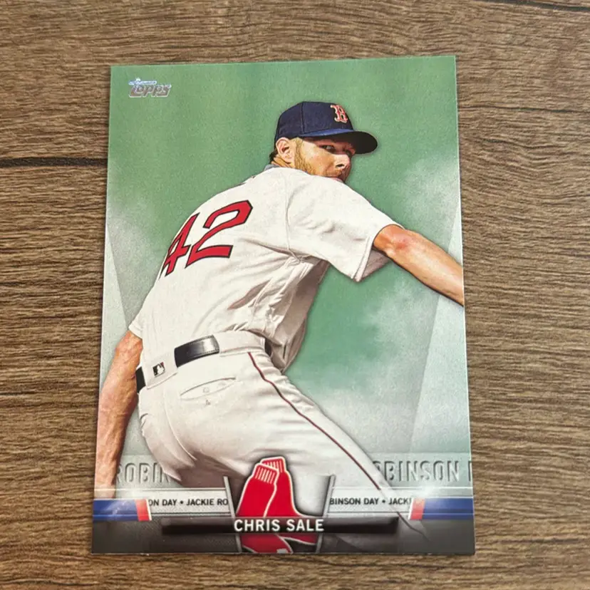 Chris Sale
2018 Topps 
Jackie Robinson Day Insert
Boston Red Sox