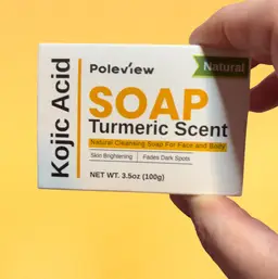 Msrp $10 Koji Acid Natural Soap, Turmeric Scent 3.5 Ounces