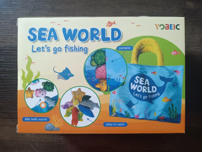 Sea World Let’s Go Fishing Toy Set – Baby & Toddler Learning Game 6M+