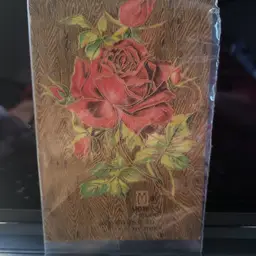 Vintage Rose Post Card