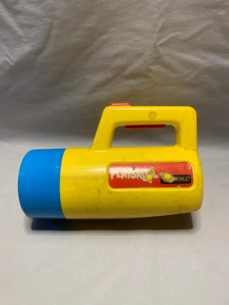 Vintage 1986 Playskool Duracell Flashlight Color Change Lenses Tested Works