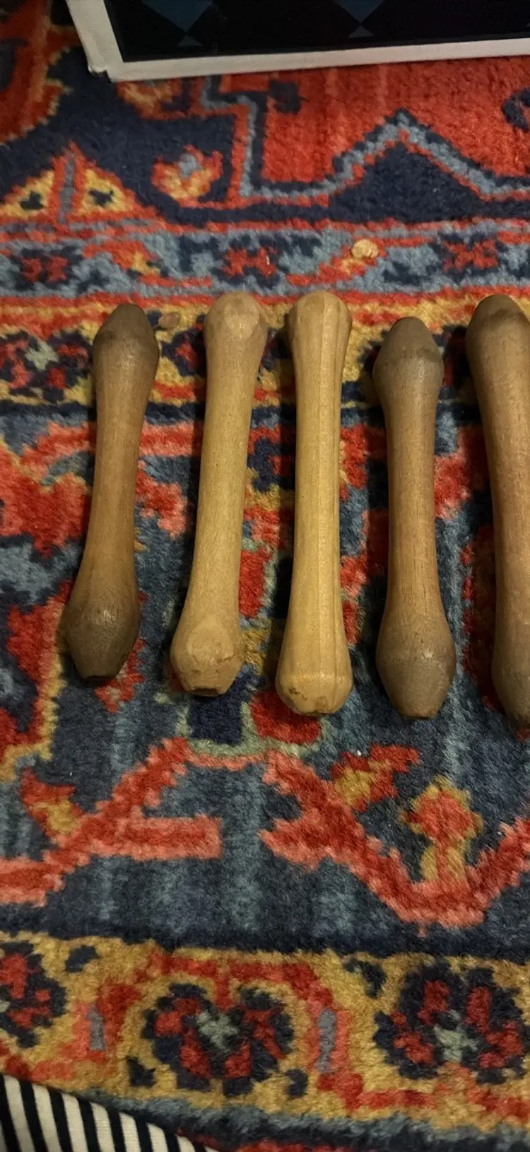 Set of 10 Vintage Textile Bobbins