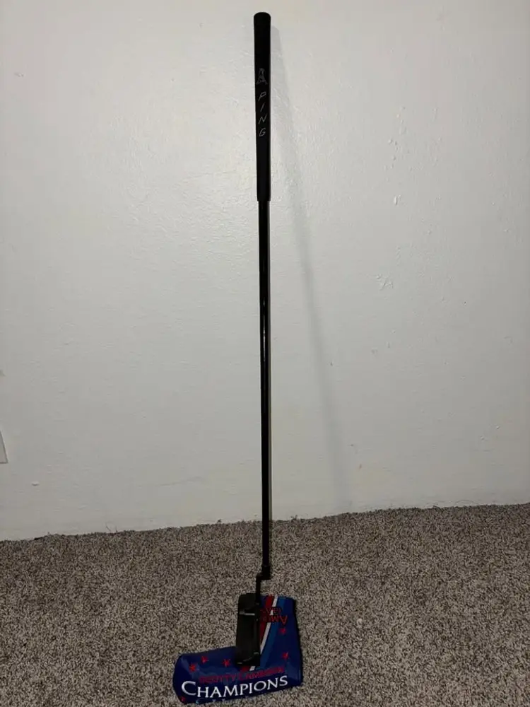 Scotty Cameron Custom Button Back Terillyium Newport RH Putter DLC & Sight Dot MIll