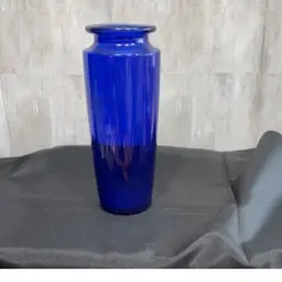 Cobalt vase