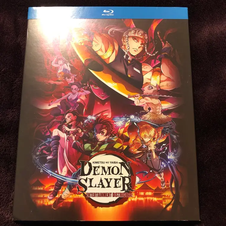 Demon Slayer Blu-Ray/DVD collection. Box Set Five DVD CASES