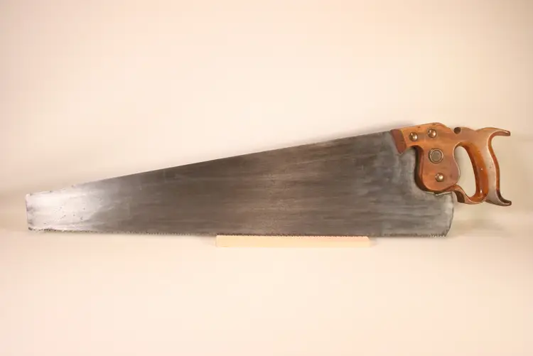 Disston No. 7 26" Crosscut Saw, 7 ppi, c. 1917-1940, Sharpened (8784)