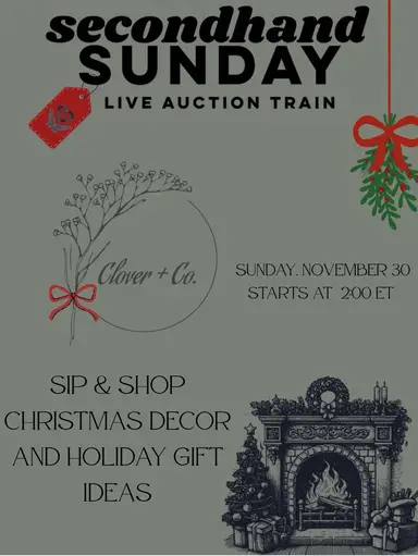 Secondhand Sunday - Clover + Co. 
