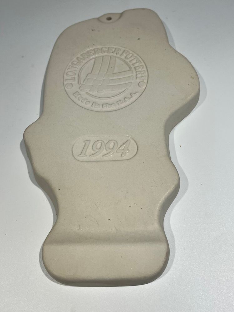 Longaberger- Cookie Mold- Hope Angel- 1994- 8.5”