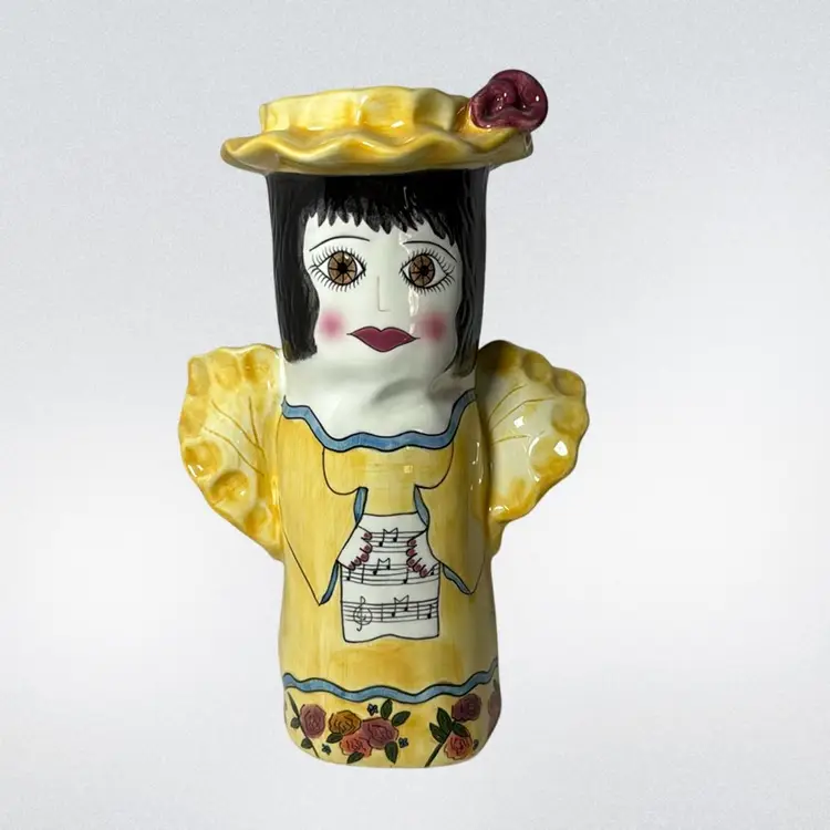 Susan Paley Gabriella Angel vase Bella Casa by Ganz