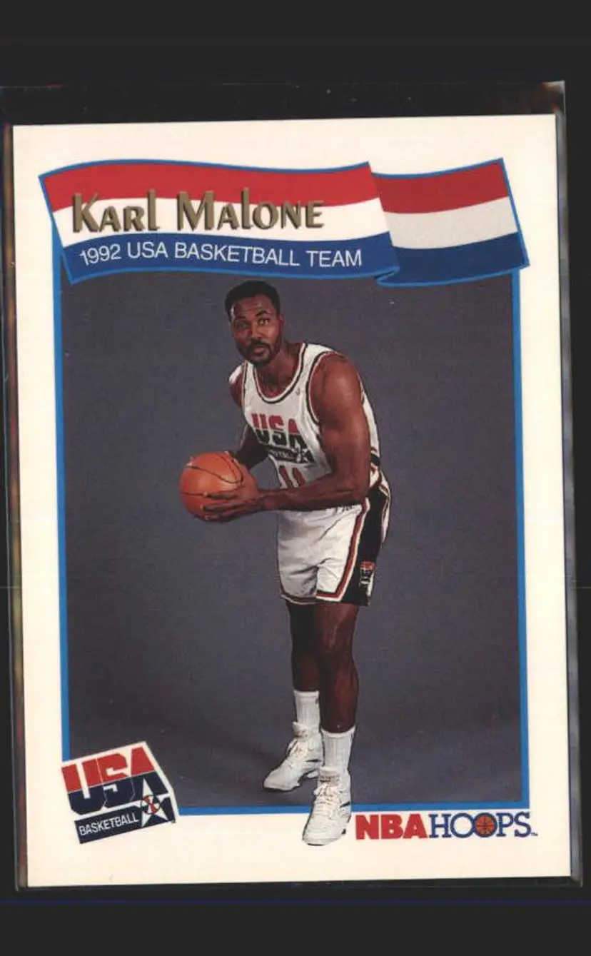 1991-92 Hoops McDonald's #56 Karl Malone - (137) - USA
