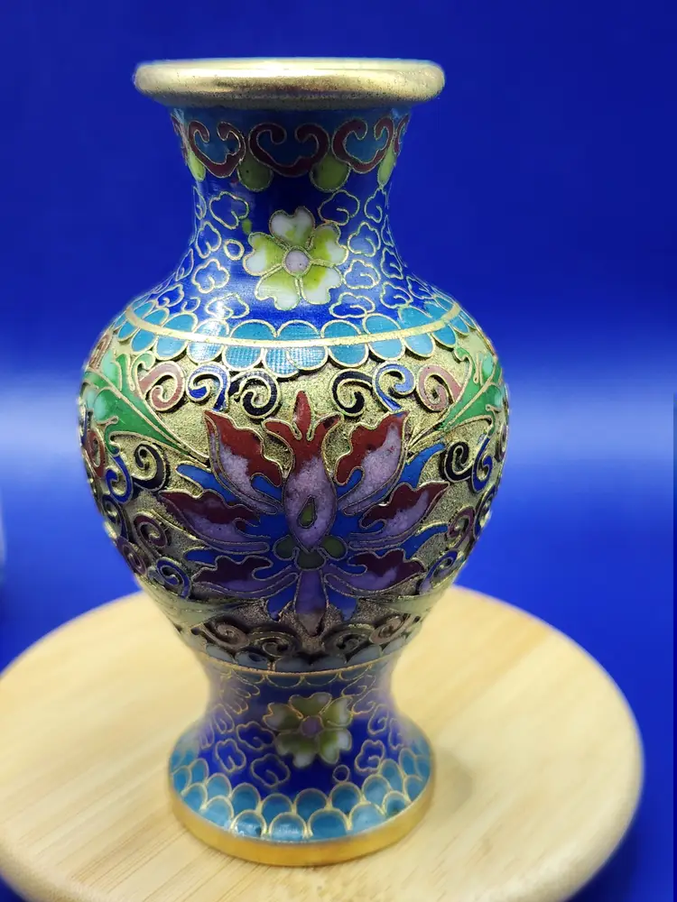 Cloisonne Ceramic Vase