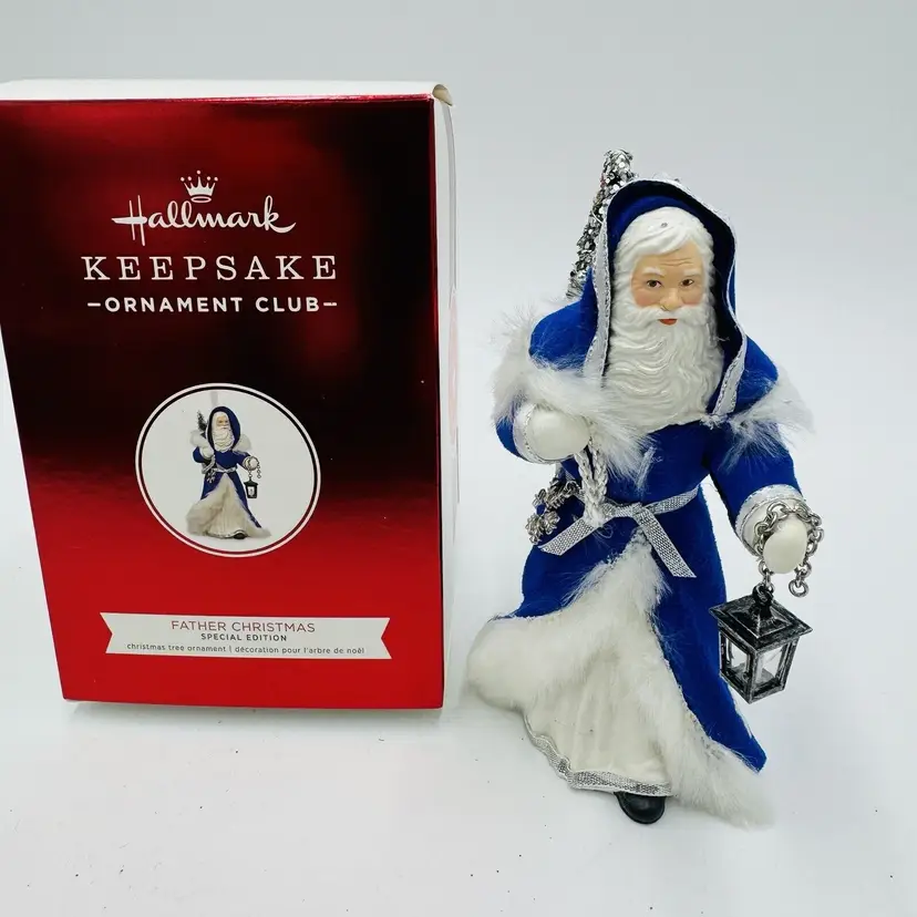 Hallmark Father Christmas Keepsake Ornament Special Club Edition 2018 NIB