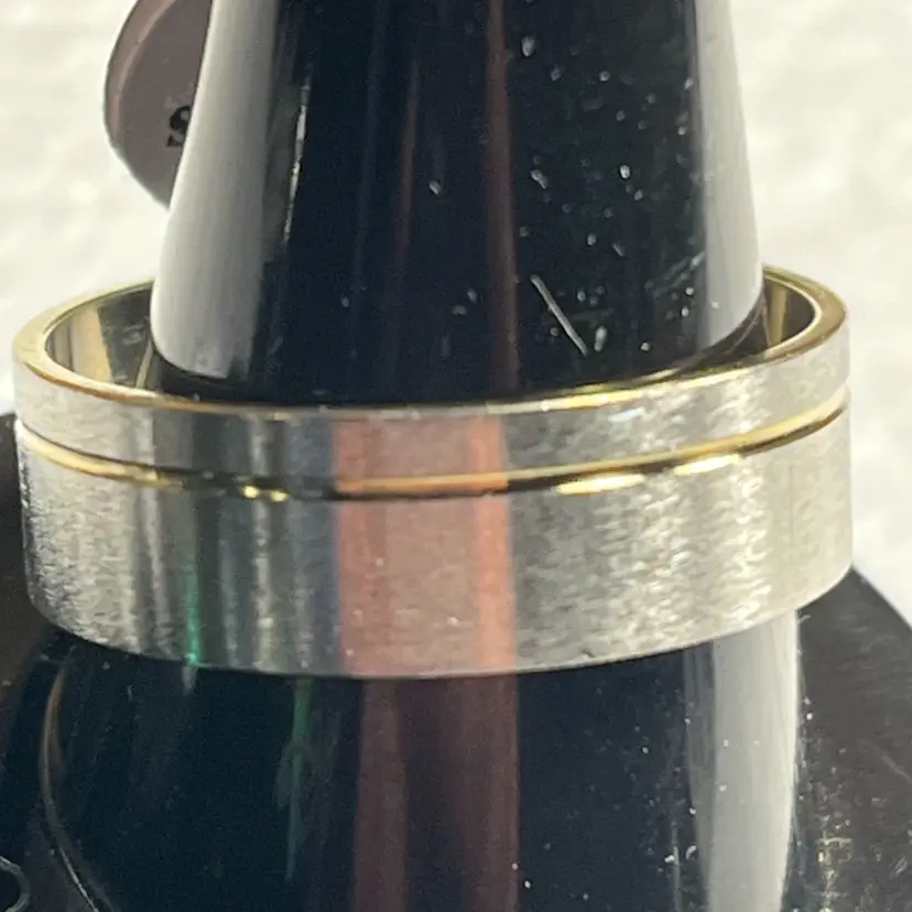 Stainless Steel Ring As Pictured Size 11.5